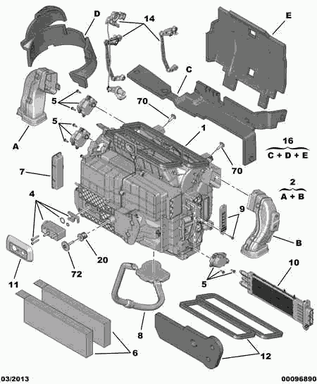 PEUGEOT (DF-PSA) 98 014 481 80 - Filter, zrak notranjega prostora parts5.com