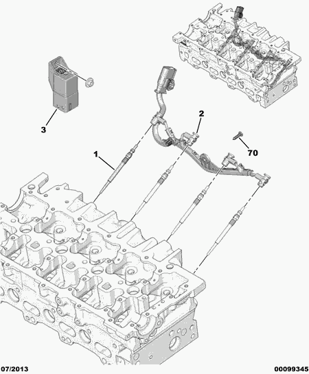 PEUGEOT 98 032 997 80 - Vezérlő, izzítás parts5.com