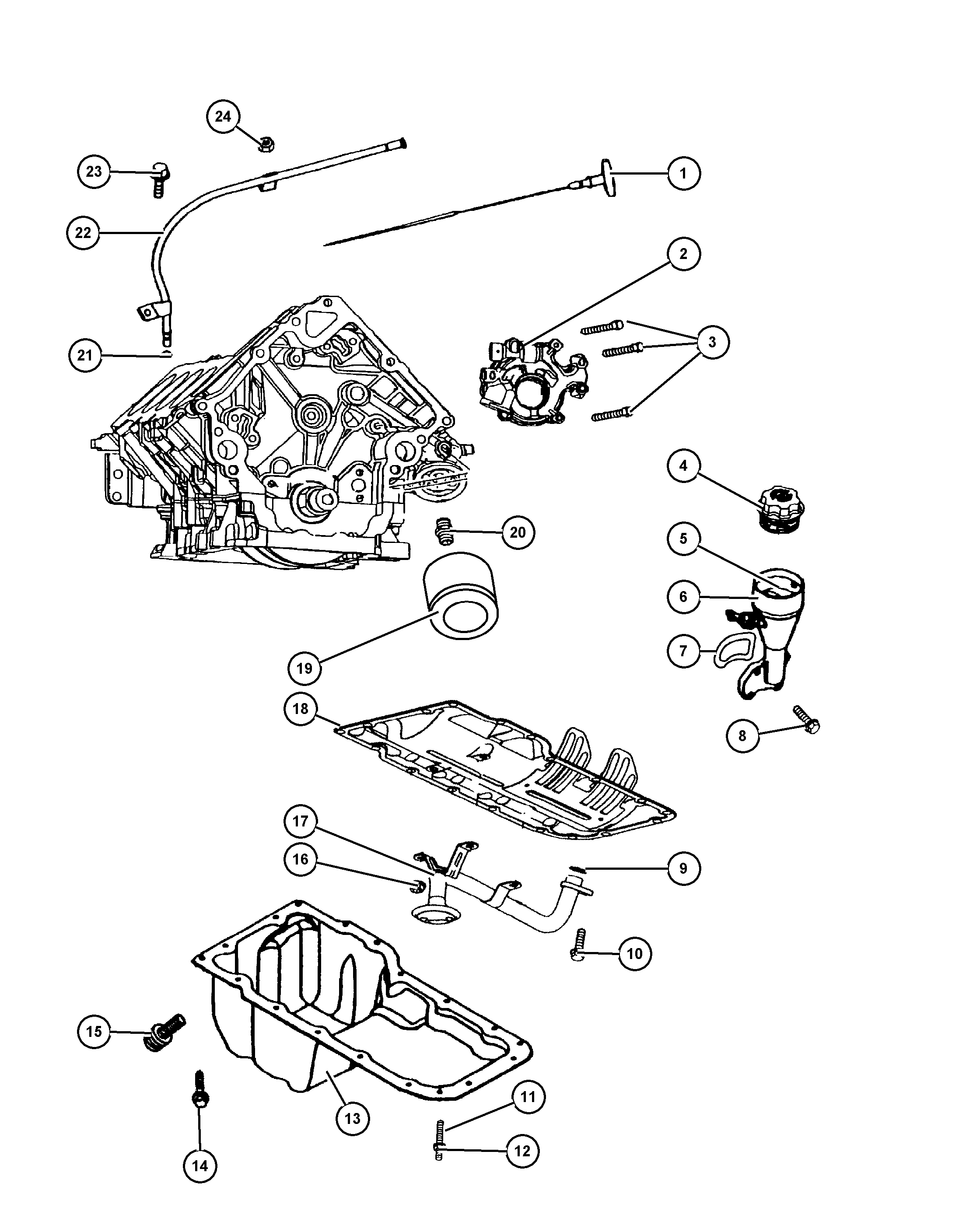 Lancia 6506 100AA - Závitová zátka, olejová vana parts5.com