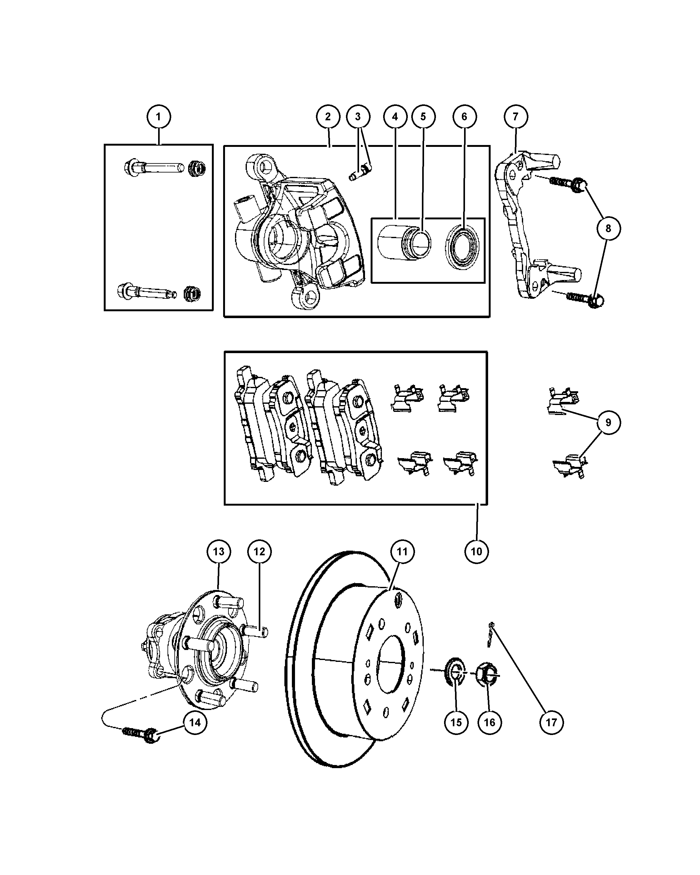 Jeep 5105 515AA - Disc frana parts5.com