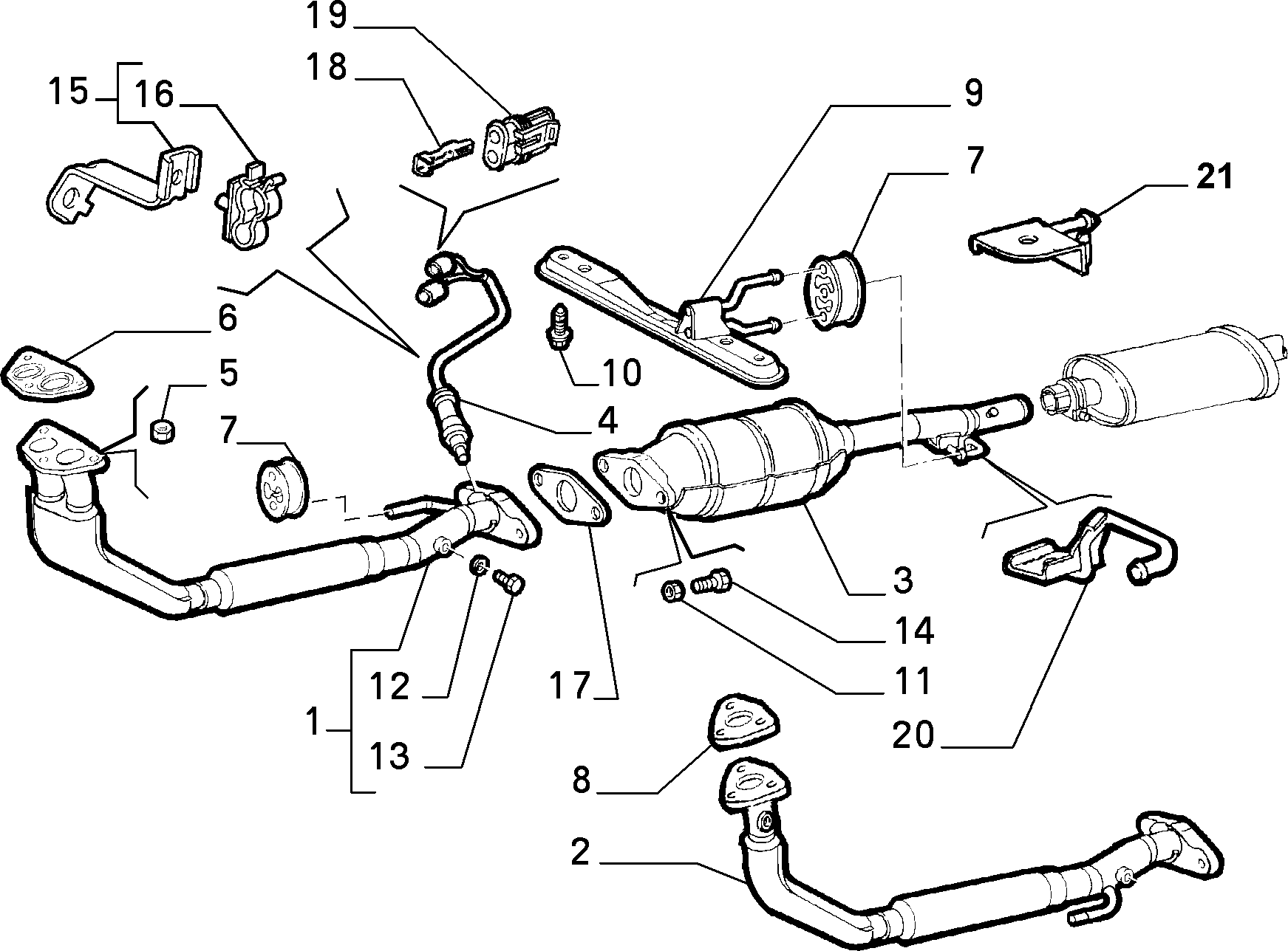 FIAT 46417969 - Lambdasonde parts5.com