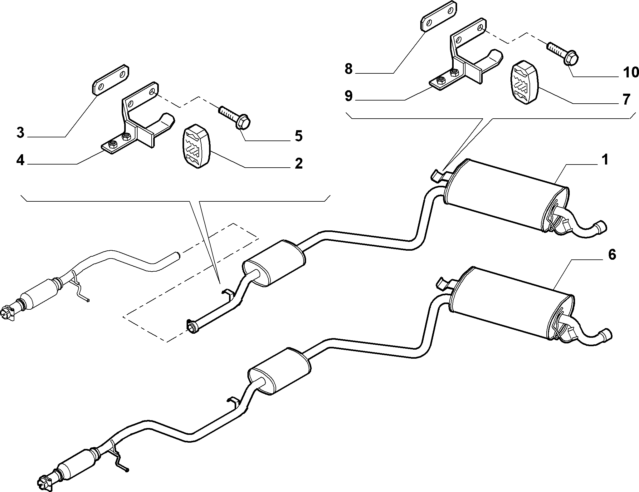 FIAT 76 00 807 - Bearing Bush, stabiliser parts5.com