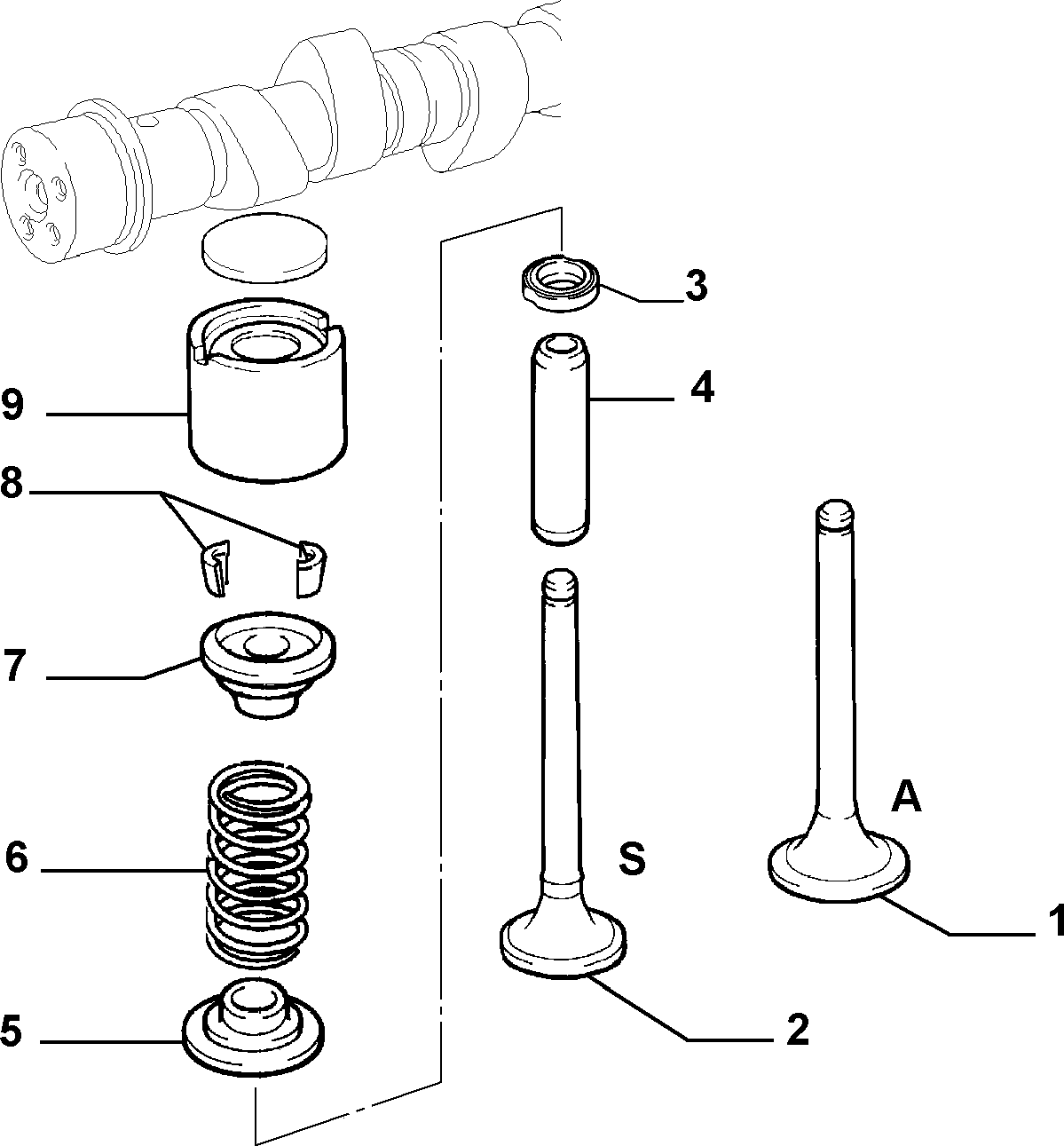 FIAT 46527855 - Supapa admisie parts5.com