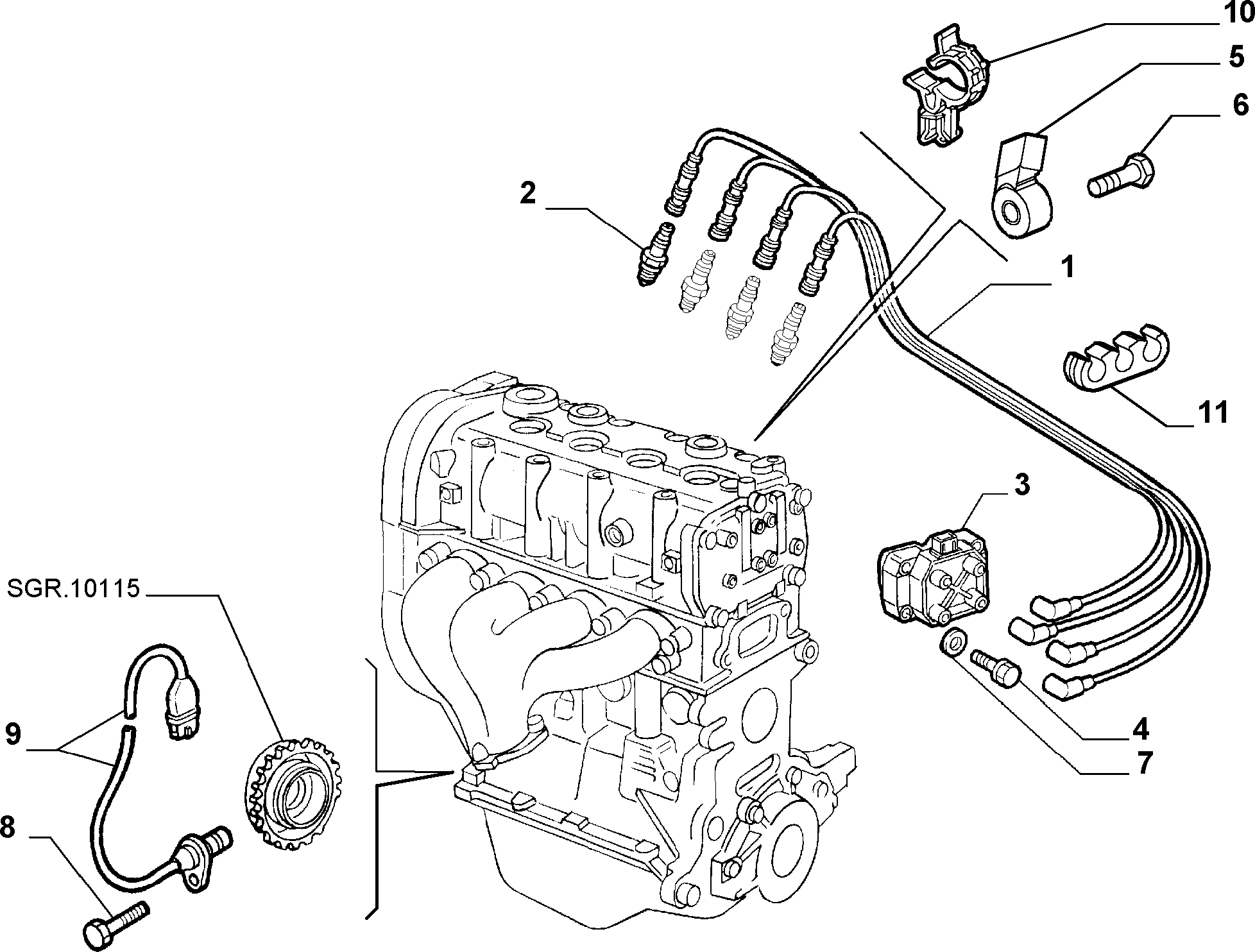 FERRARI 7648797 - Bobina de inductie parts5.com