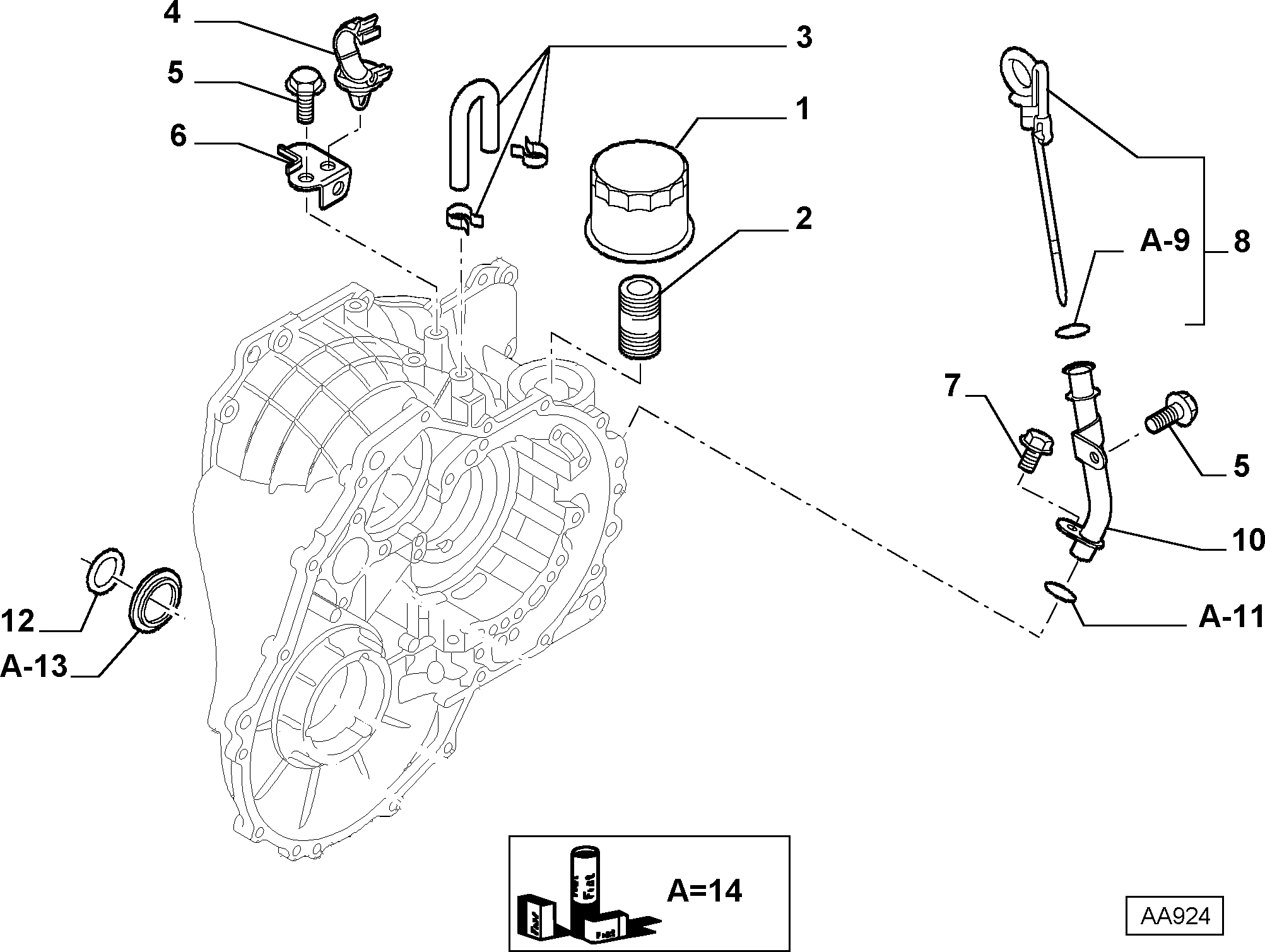 FIAT 9948806 - Hydraulický filtr, automatická převodovka parts5.com