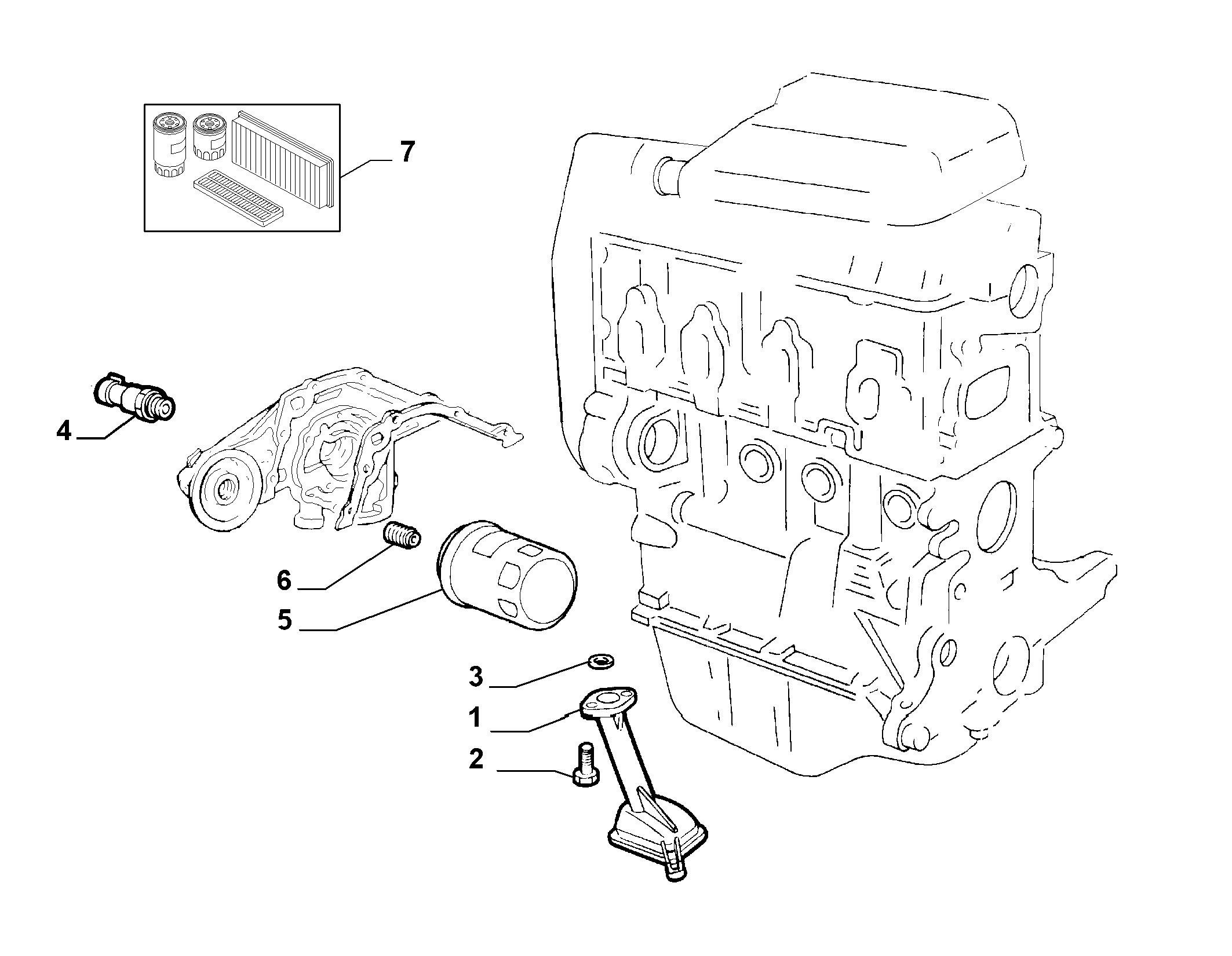 FIAT 71749462 - Sender Unit, oil pressure parts5.com