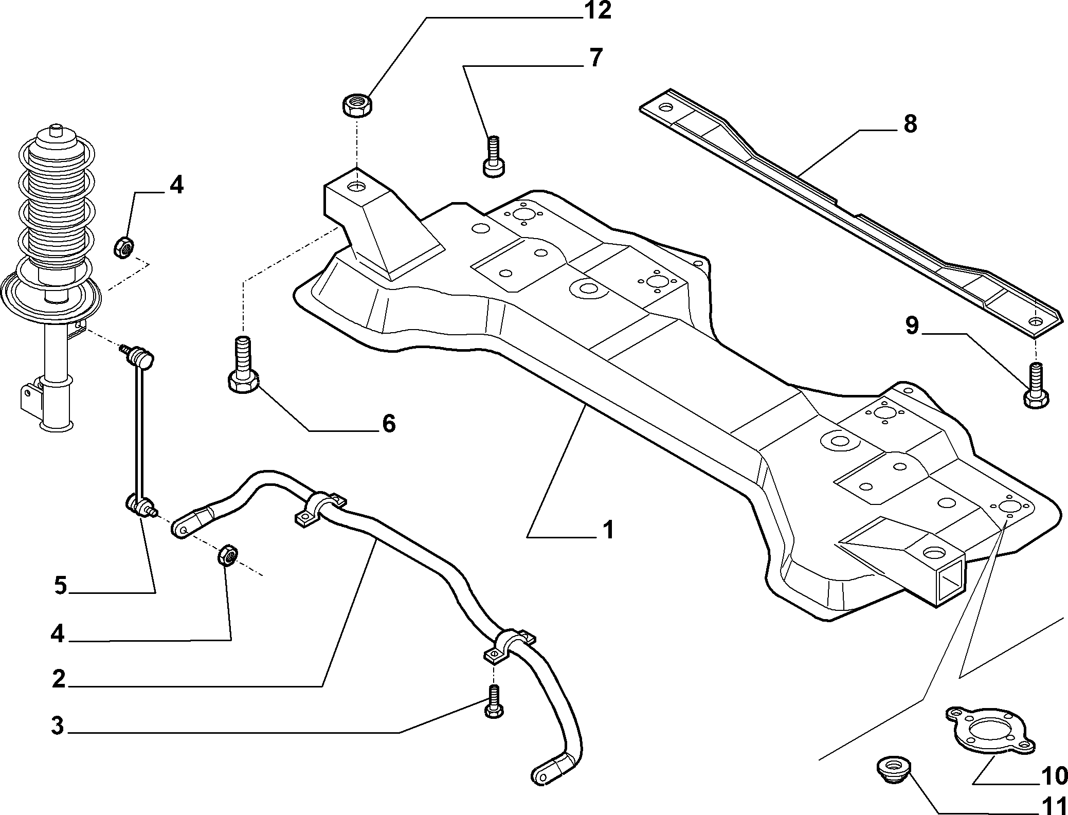 Opel 55700753 - Тяга / стойка, стабилизатор parts5.com