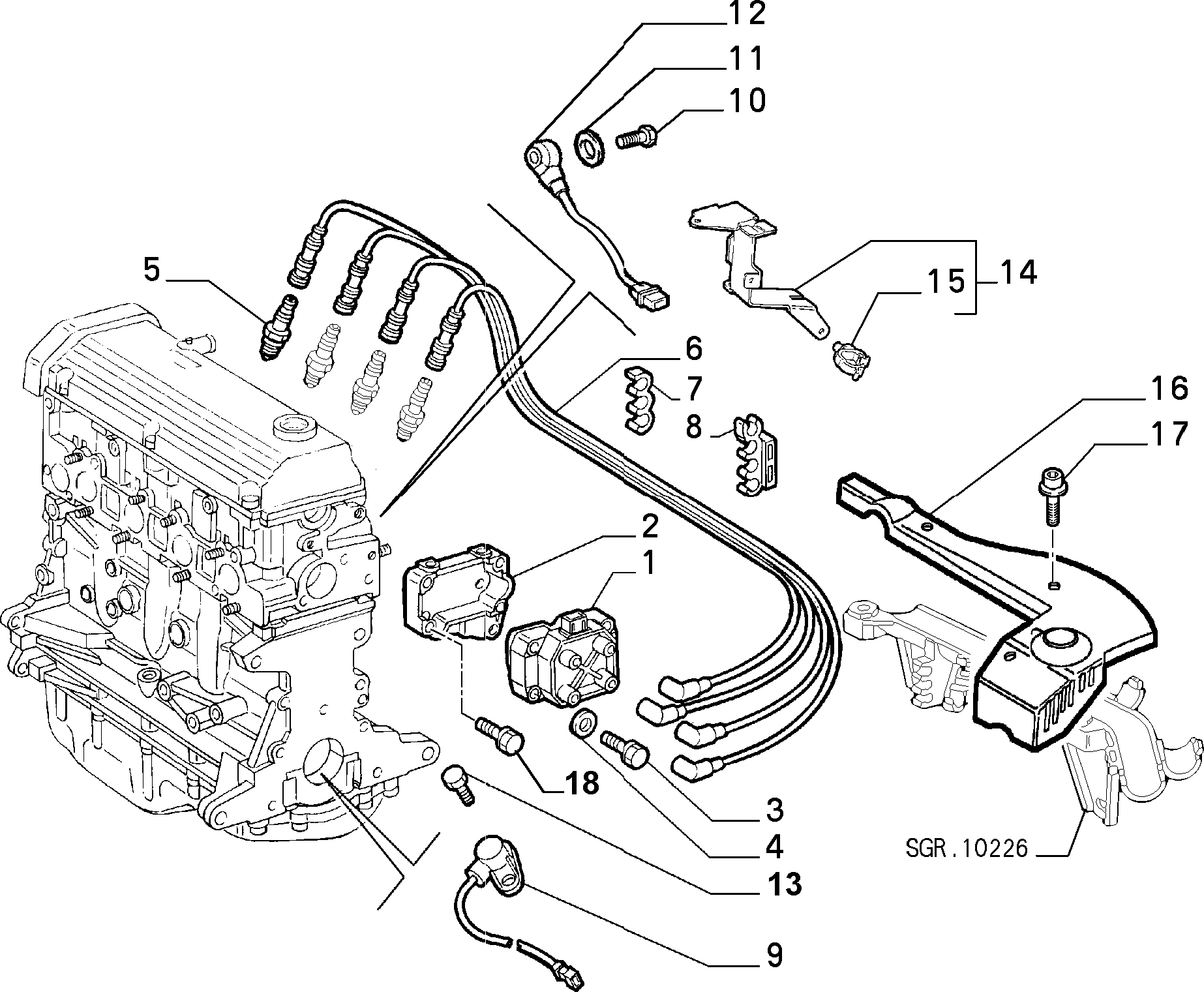 FIAT 46472021 - Spark Plug parts5.com