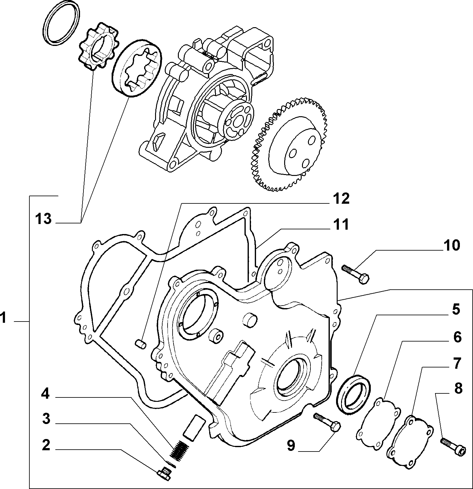 FIAT 71739386 - Simering, arbore cotit parts5.com