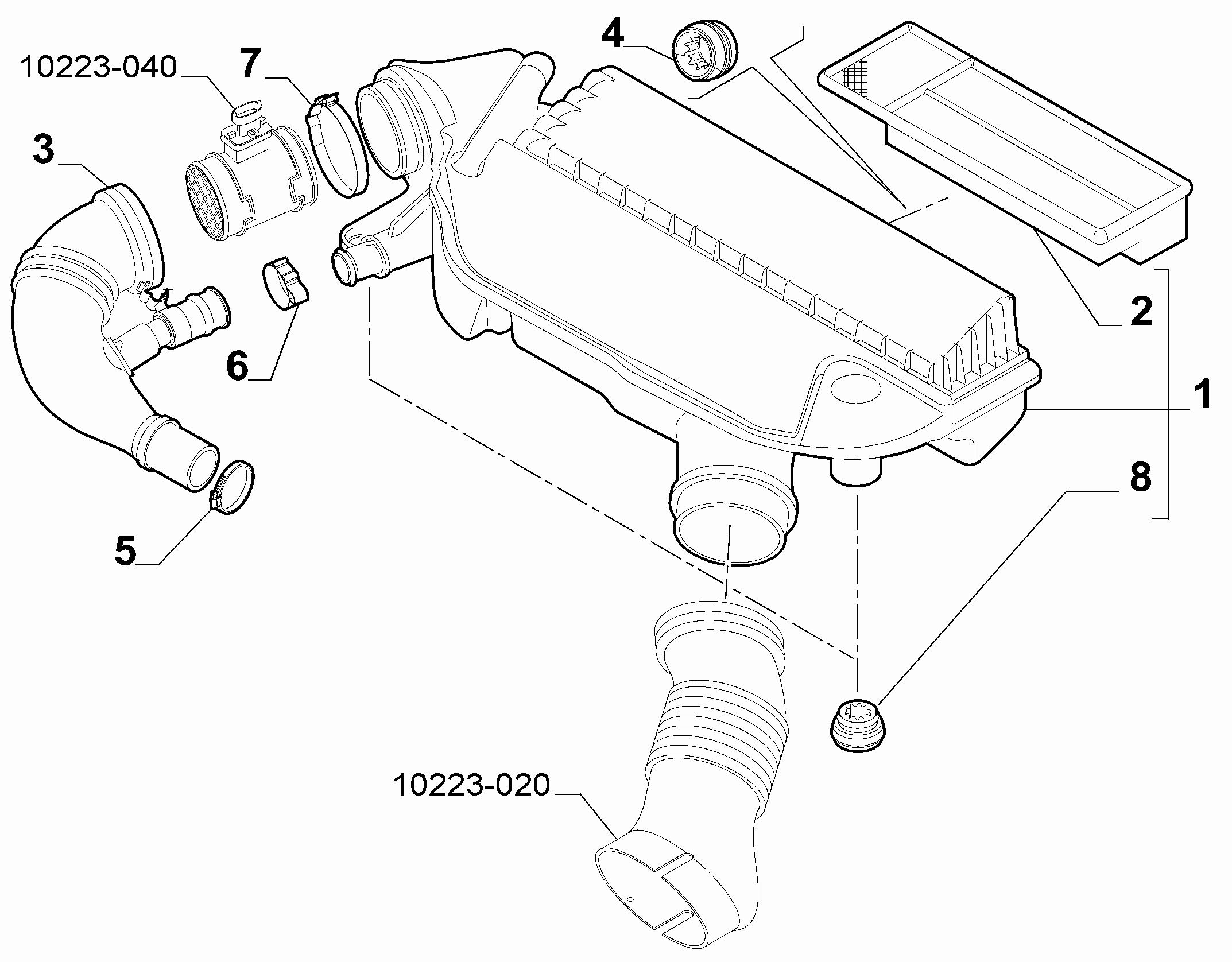 CITROËN/PEUGEOT 51901760 - Filtru aer parts5.com