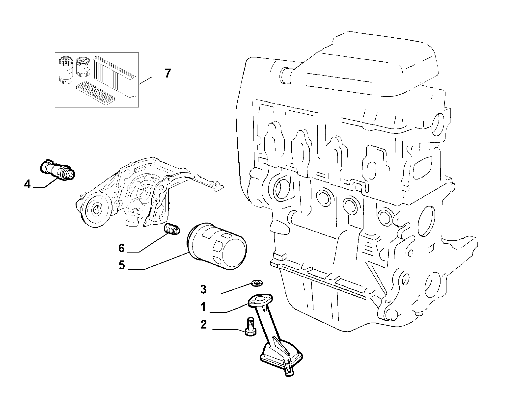 Alfa Romeo 71736161 - Filter za ulje parts5.com