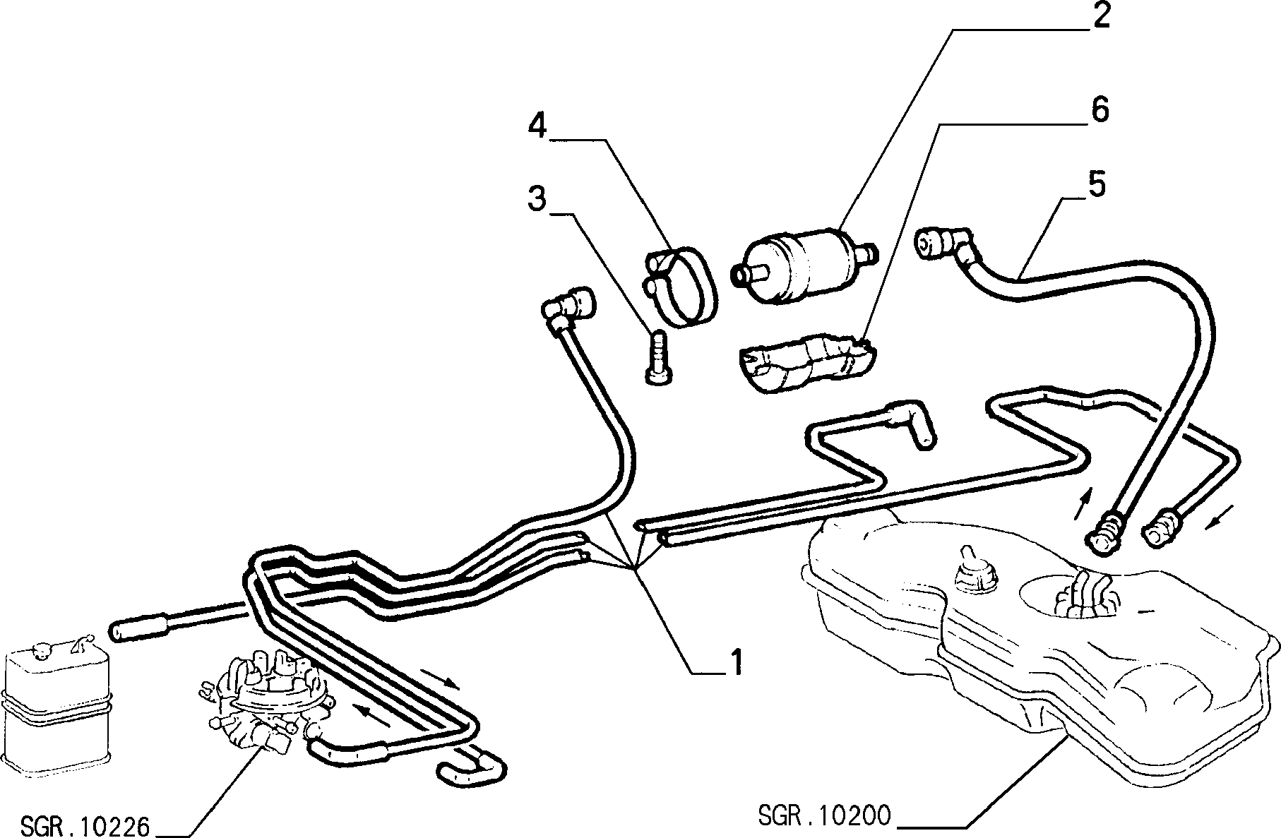 FIAT 46523087 - Filtru combustibil parts5.com