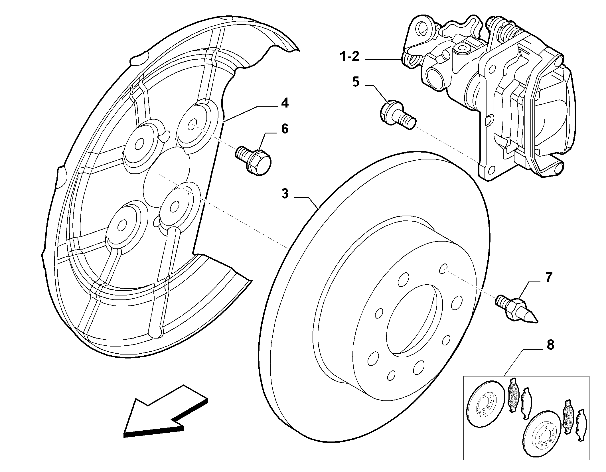 Lancia 71738913 - Disc frana parts5.com