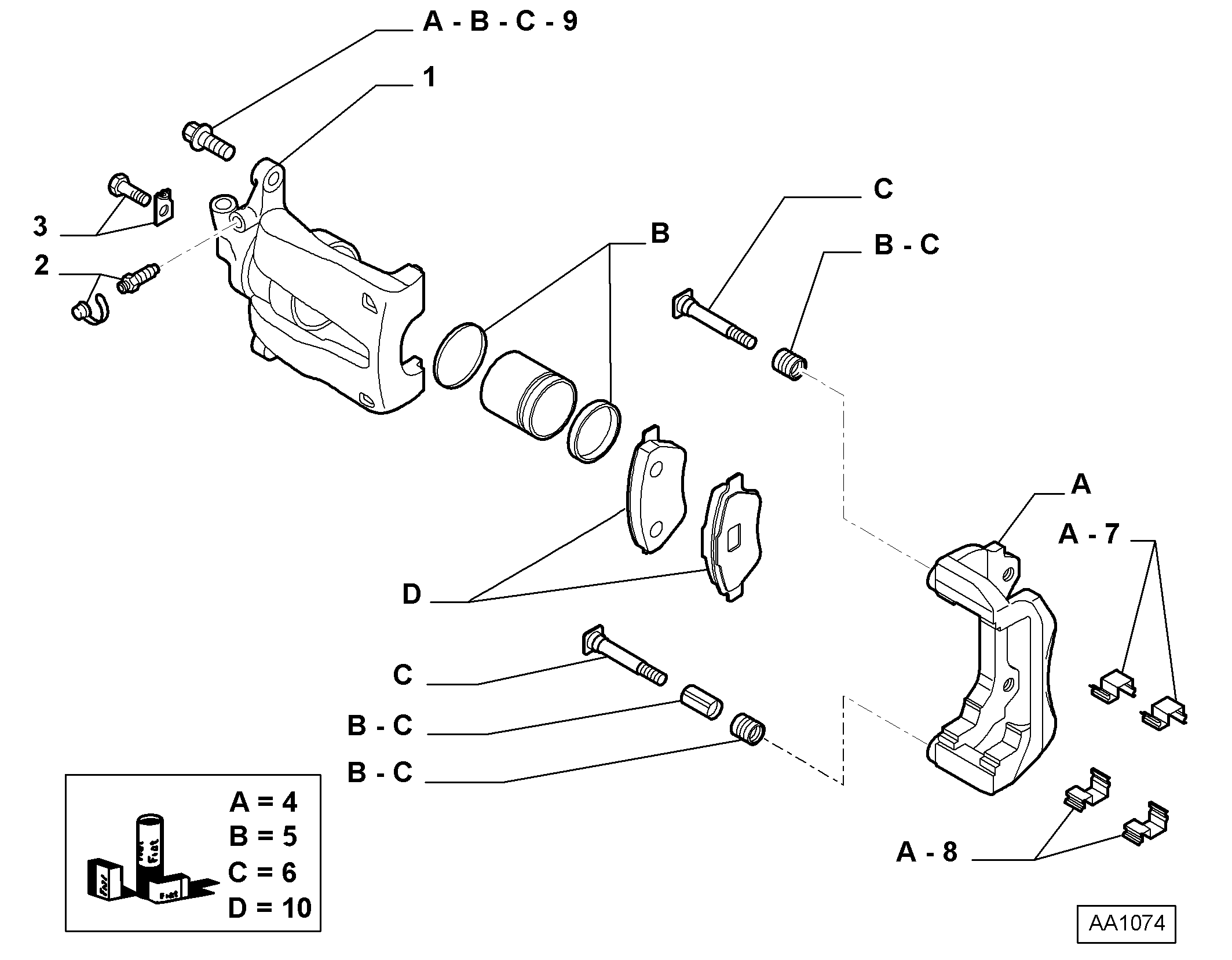 FIAT 77362195 - Set placute frana,frana disc parts5.com