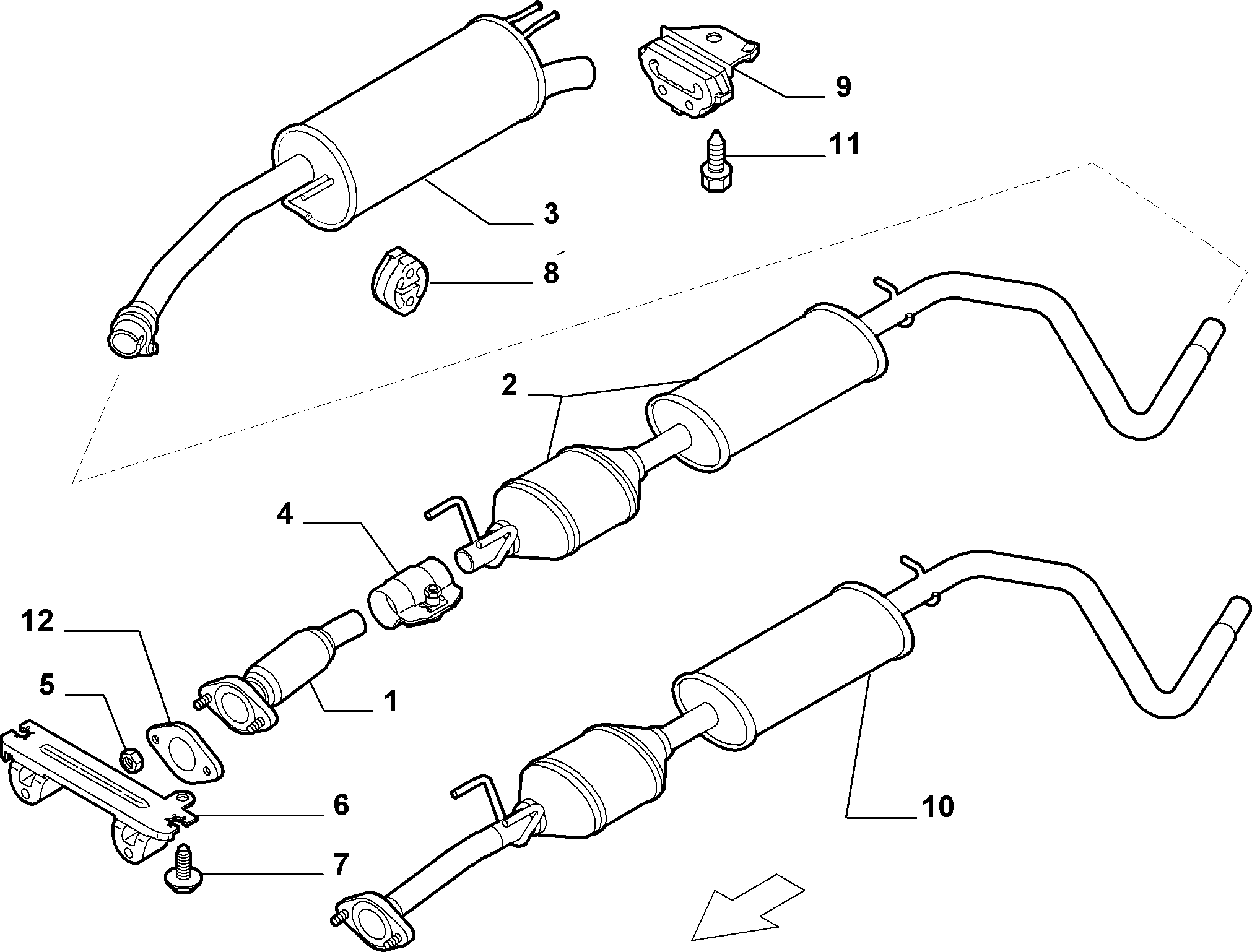 Lancia 71736864 - Gasket, exhaust pipe parts5.com