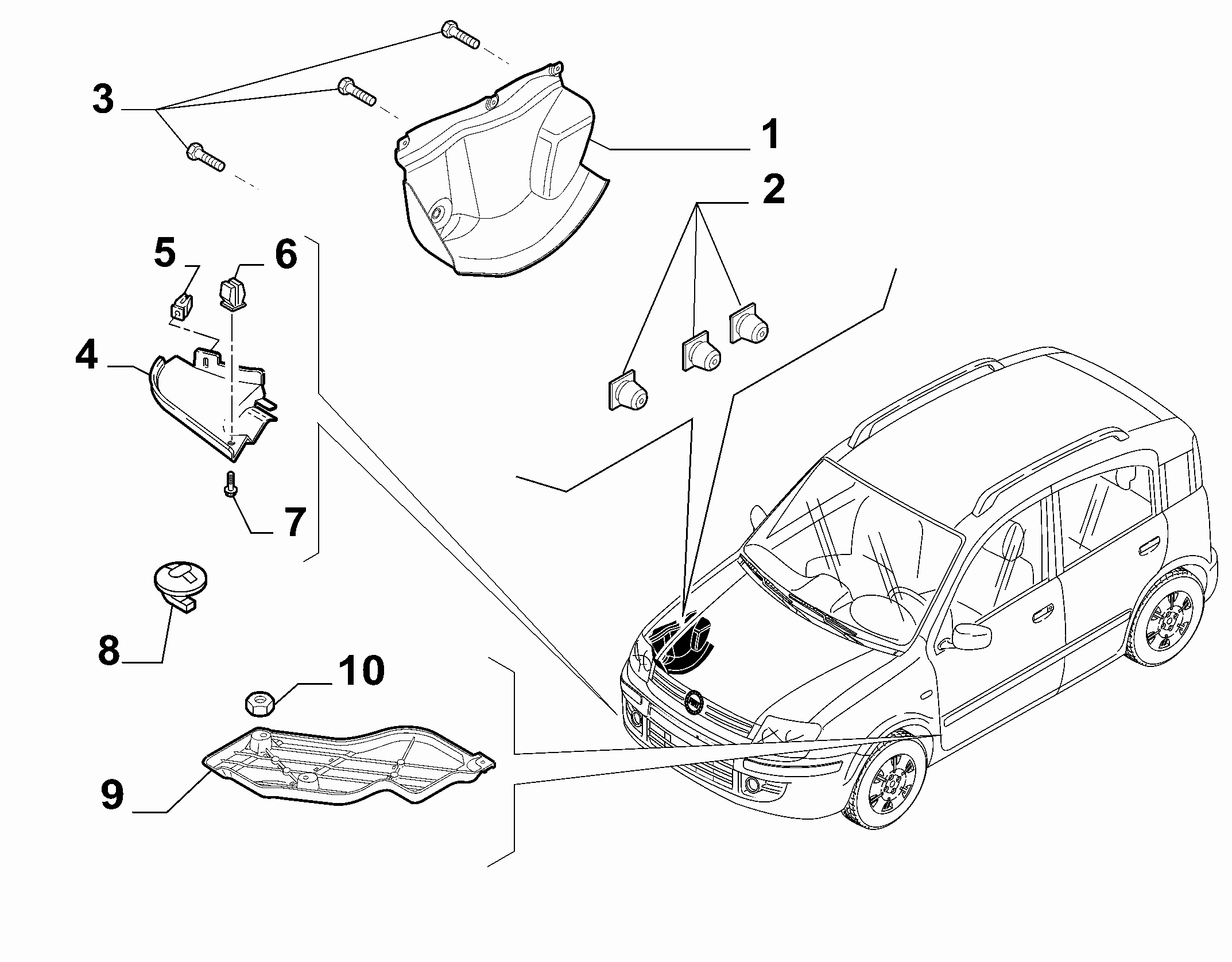 Lancia 50504884 - Stopper, ehis / kaitseliist parts5.com