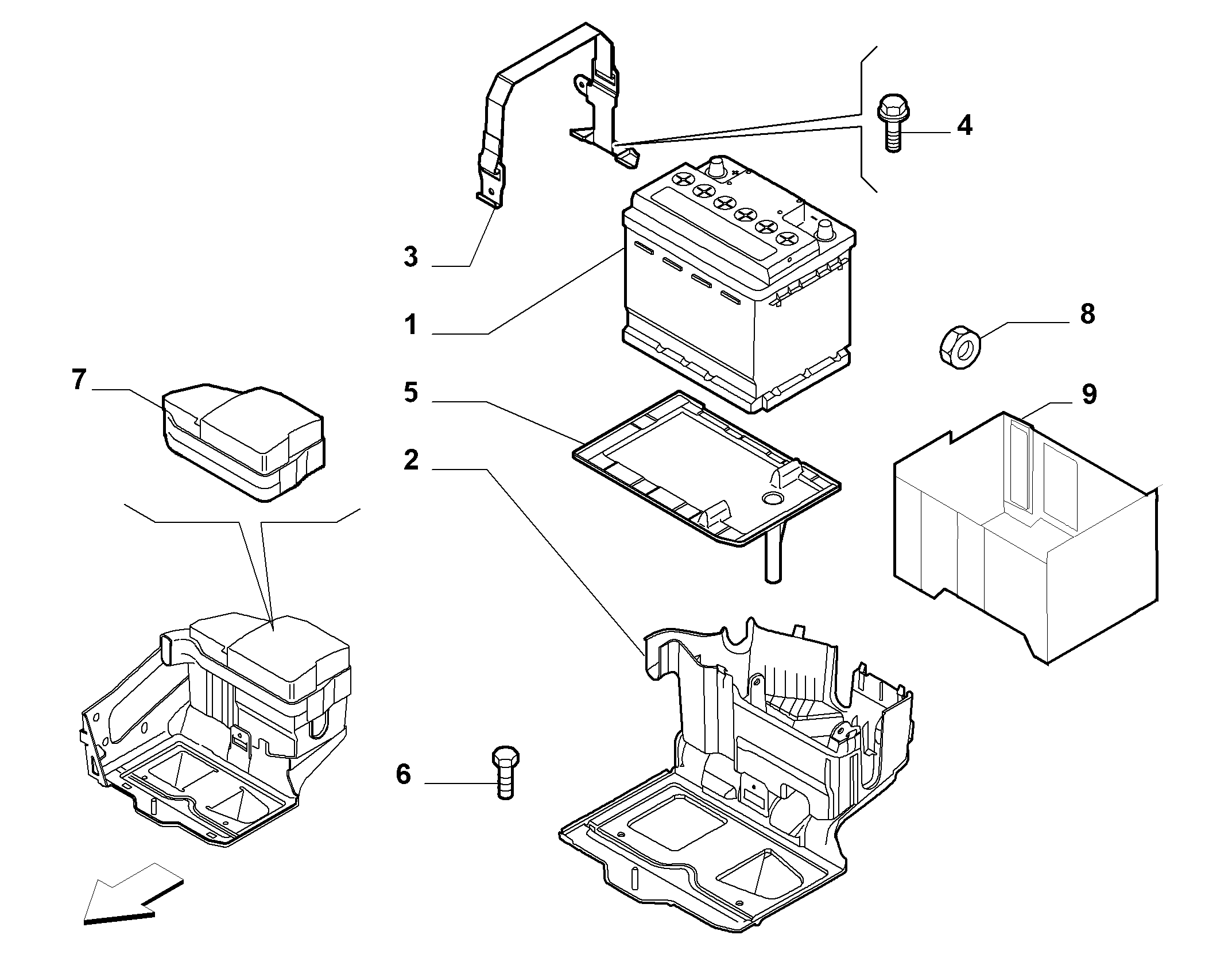 FIAT 71751141 - Starter akumulator parts5.com