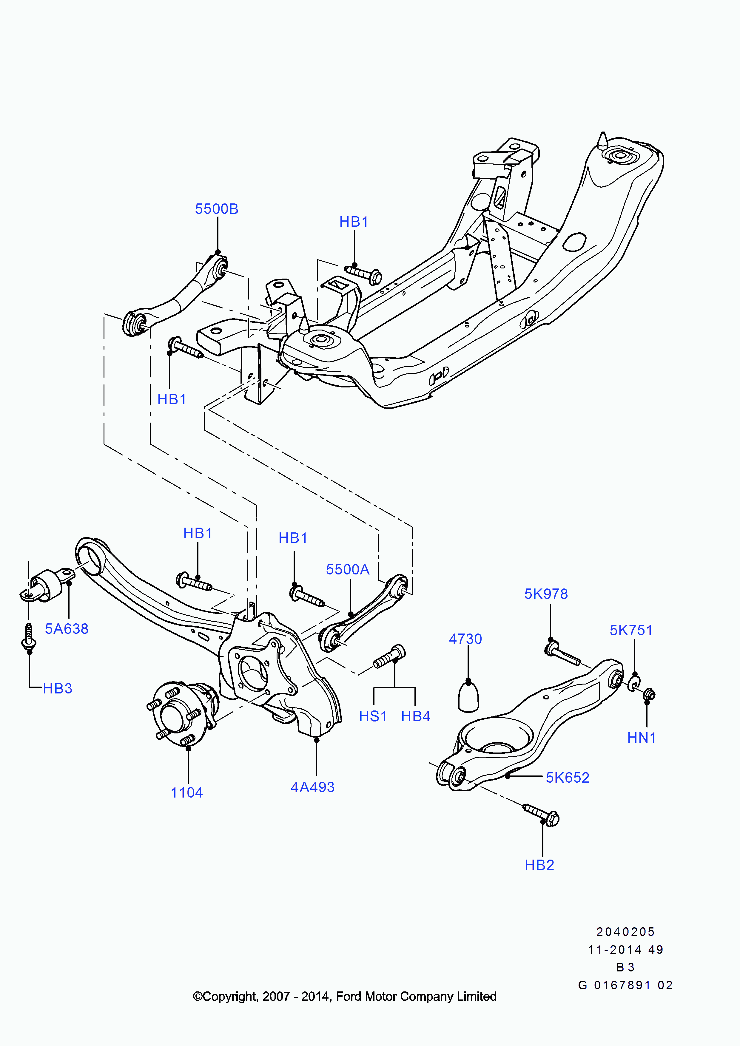 FORD 1 357 317* - Track Control Arm parts5.com