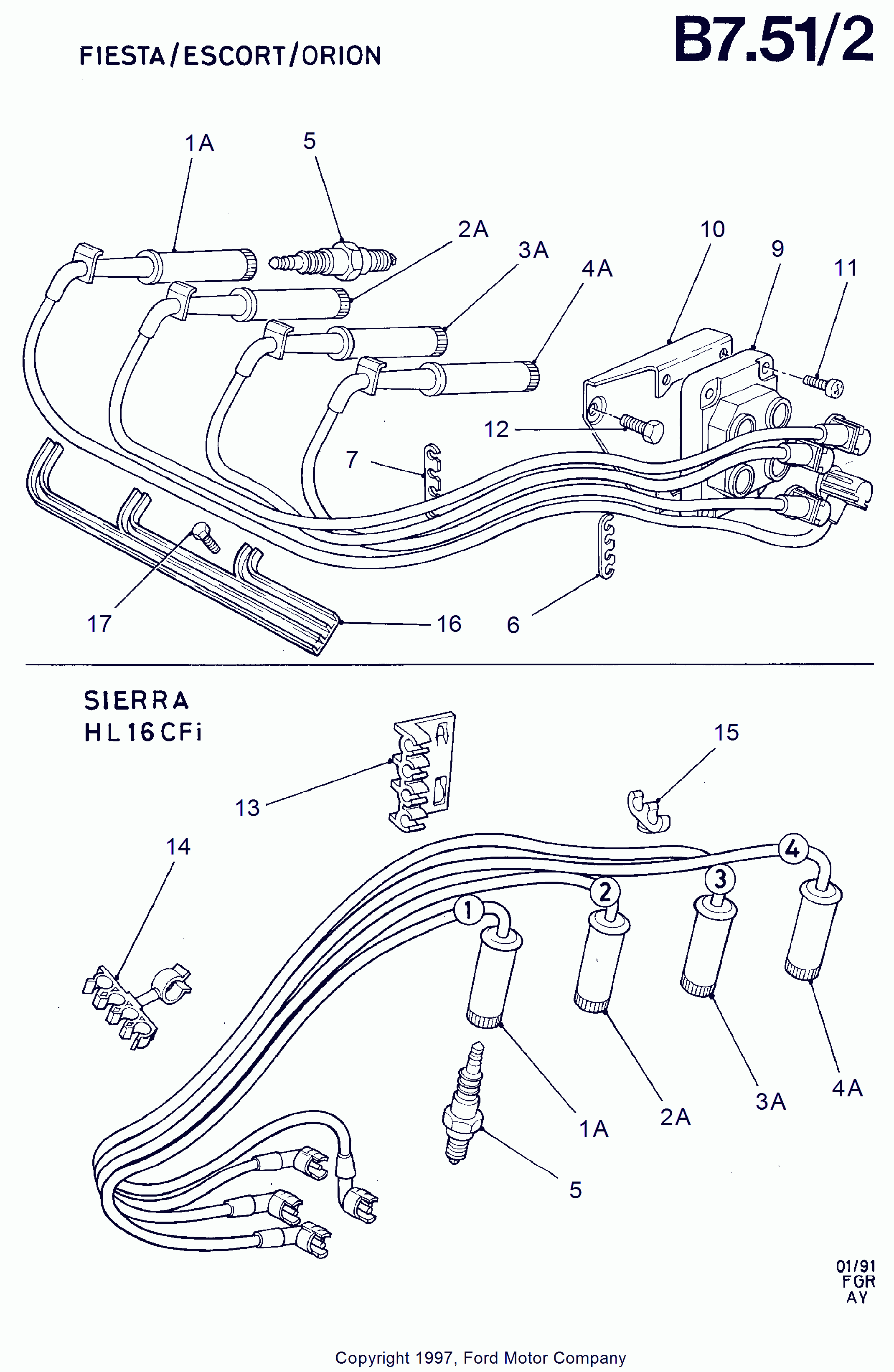 FORD 1120829 - Buji parts5.com