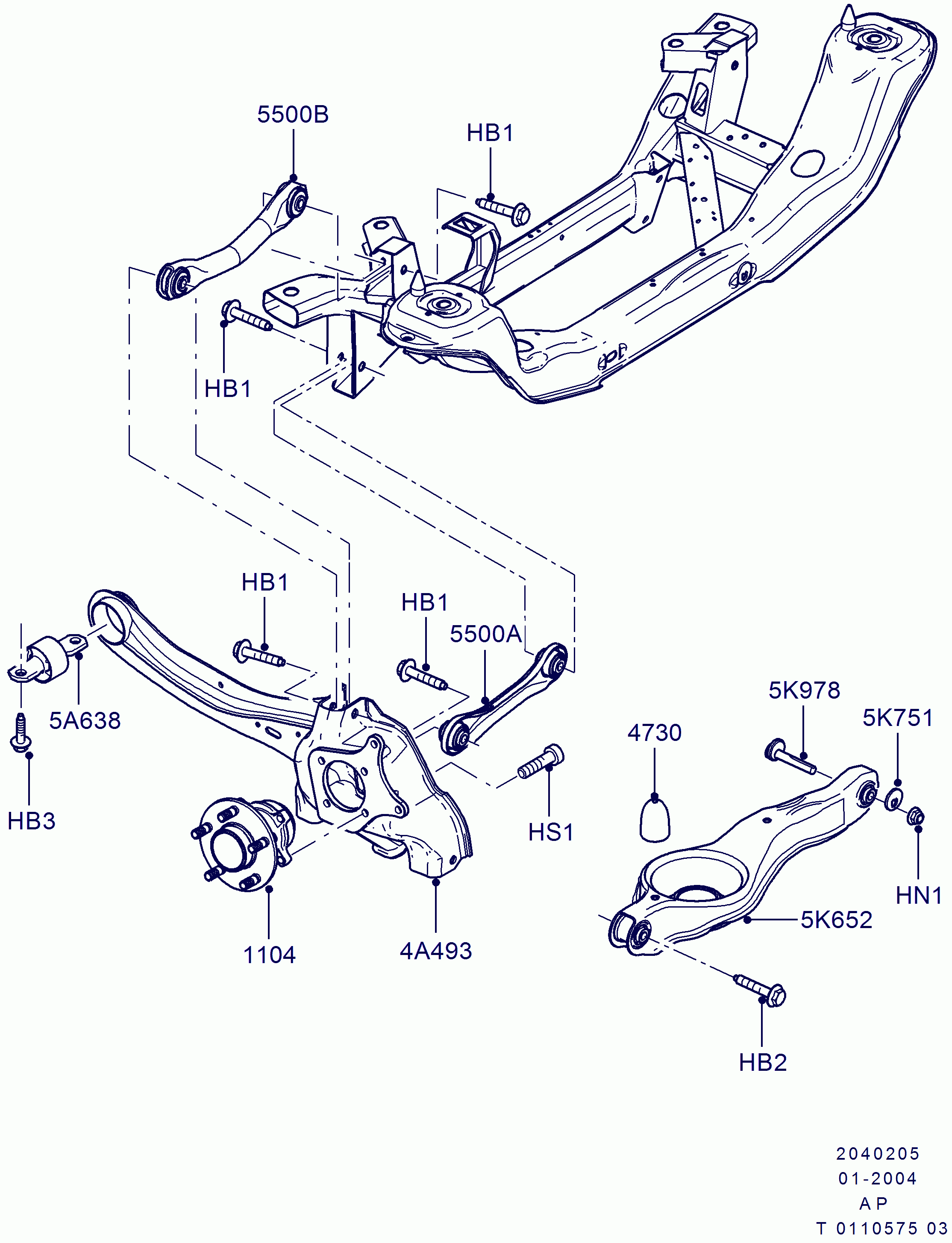 MAZDA 1329730 - Bugi kolu, tekerlek bağlantısı parts5.com