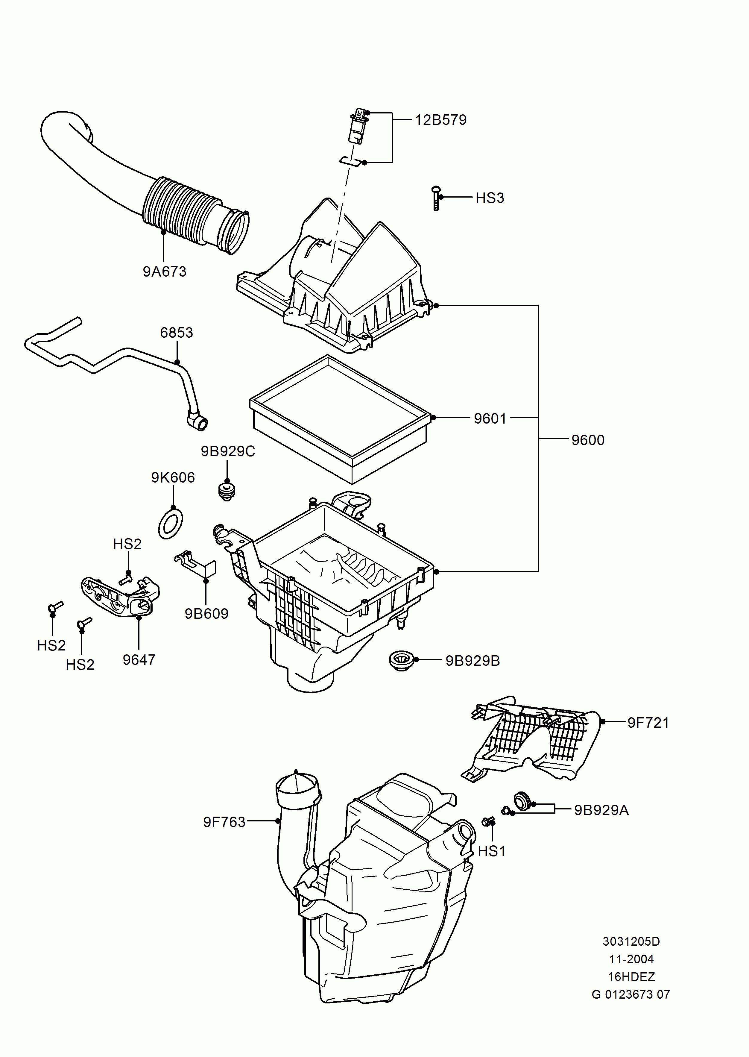 FORD 1333233 - Seal, oil pump parts5.com