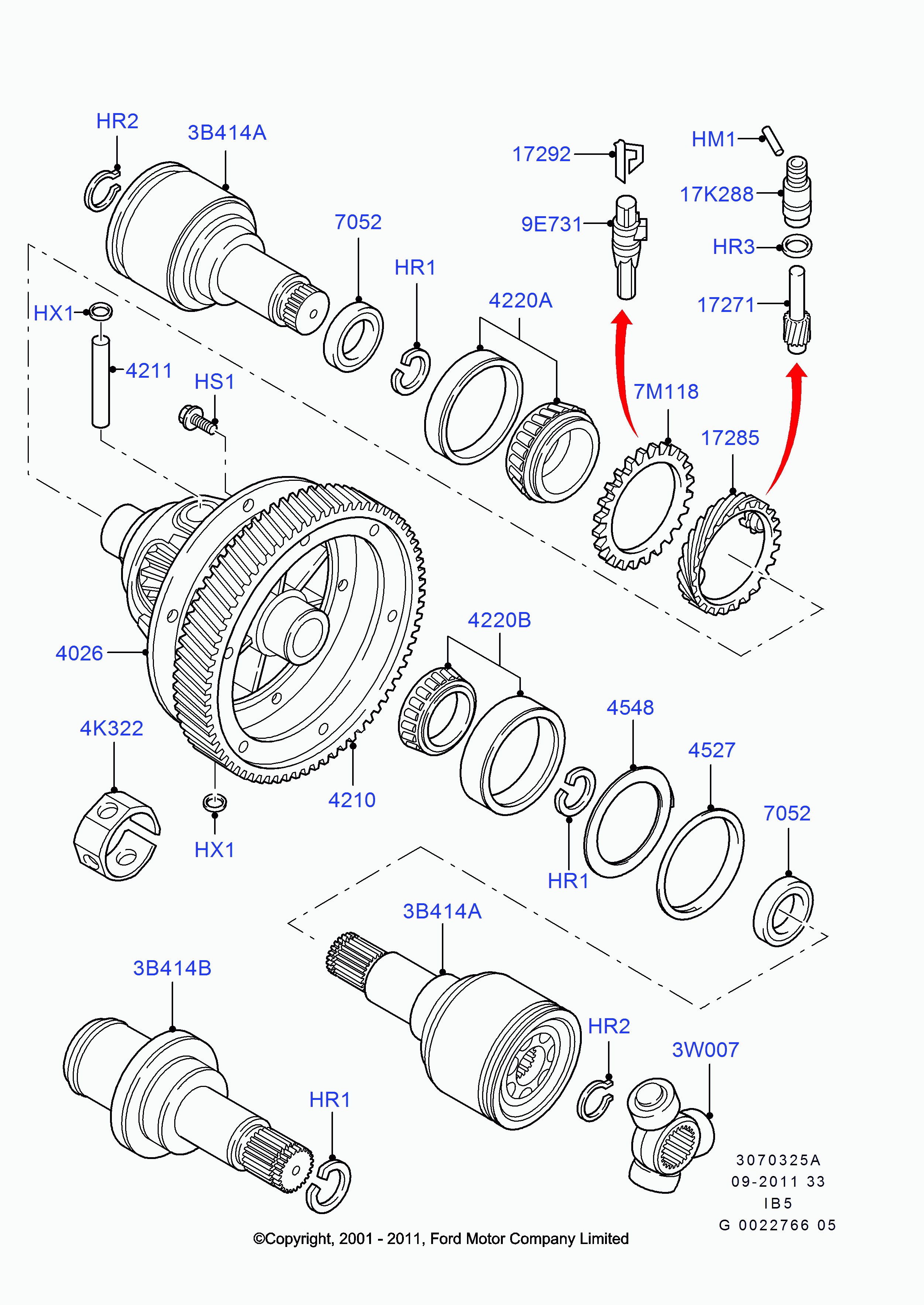 FORD 1 087 548 - Sensor, speed parts5.com