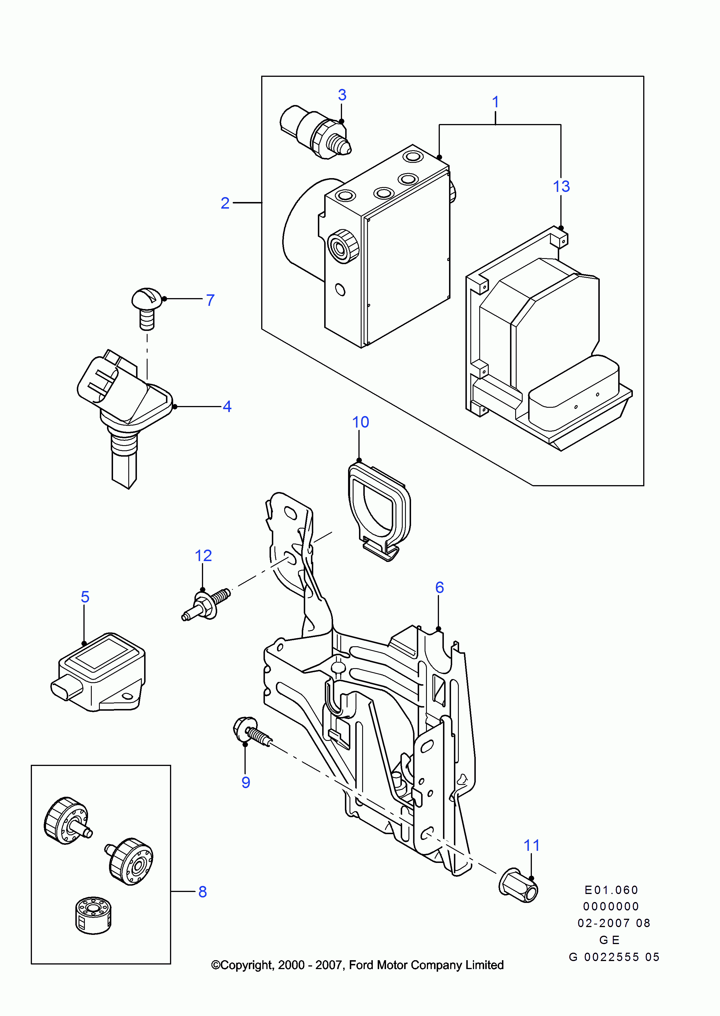 Volvo 1332396 - Sensor, coolant temperature parts5.com