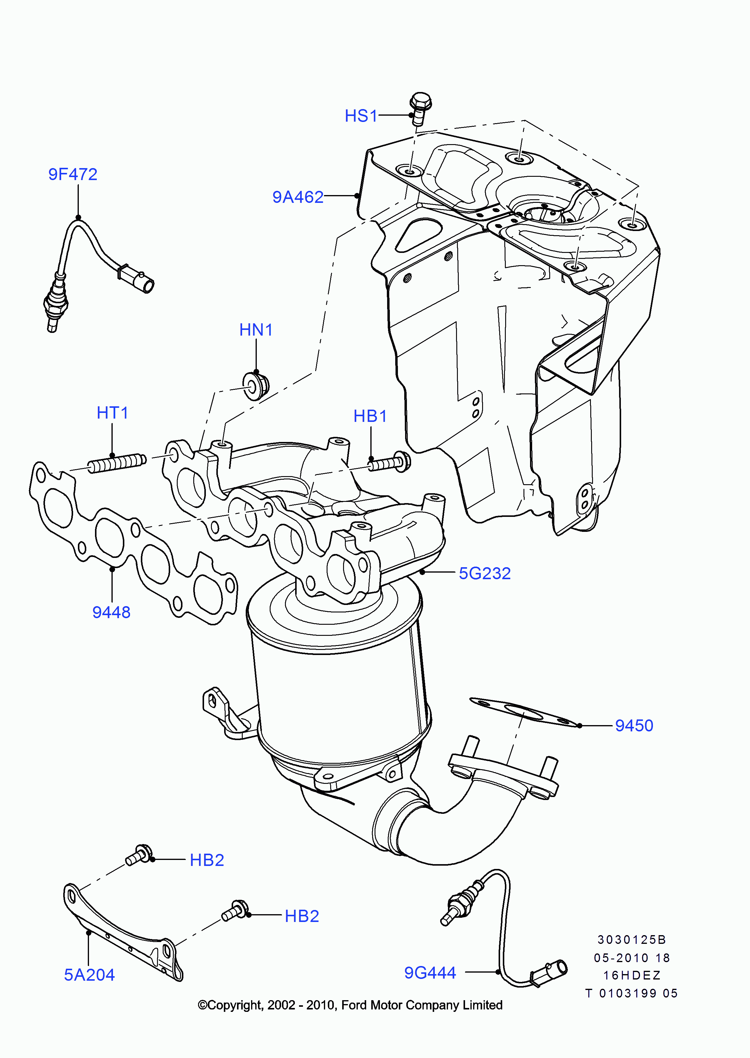 FORD 1 148 070 - Lambda-sonda parts5.com