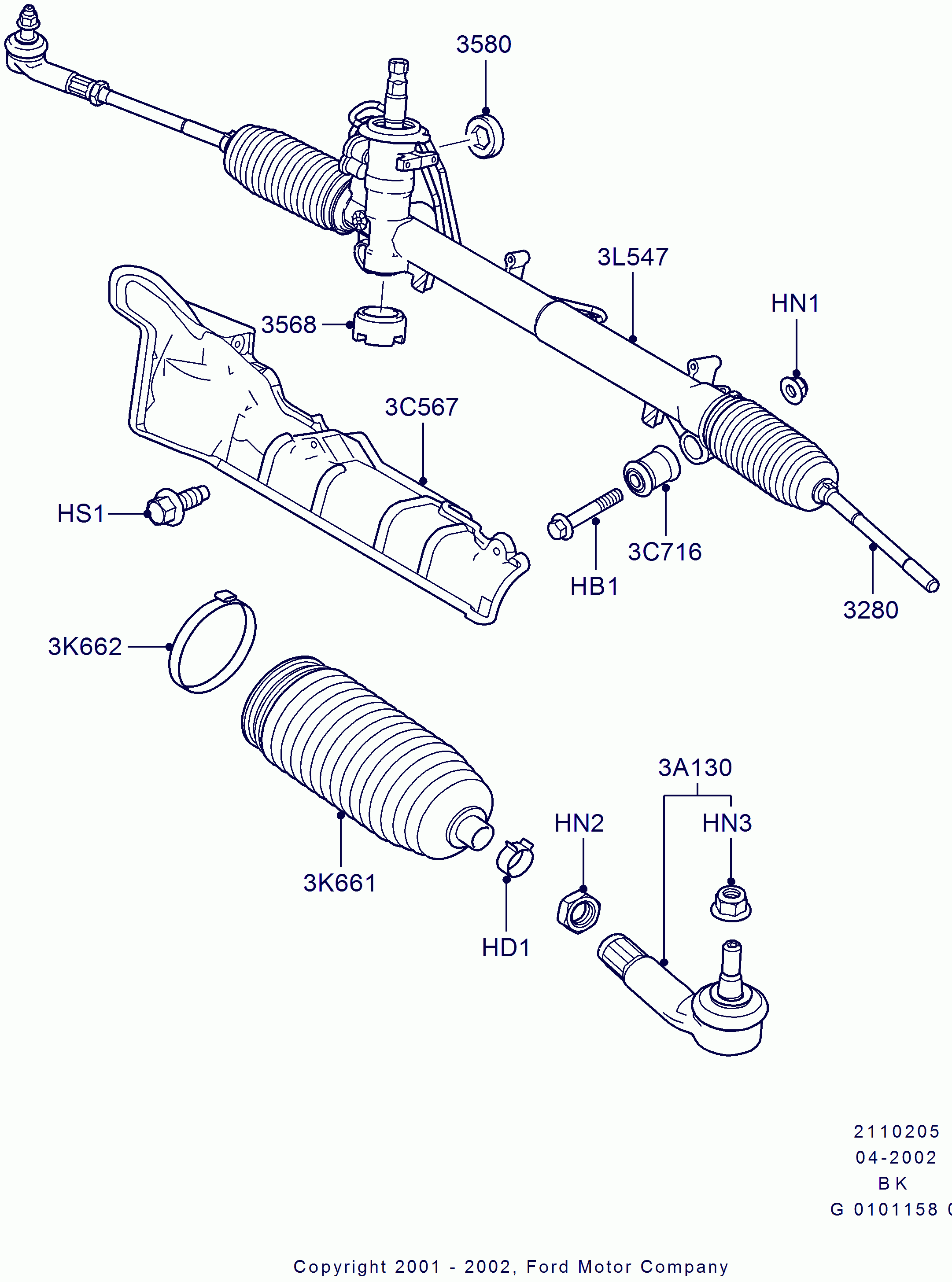 MAZDA 4330628 - Bellow, steering parts5.com