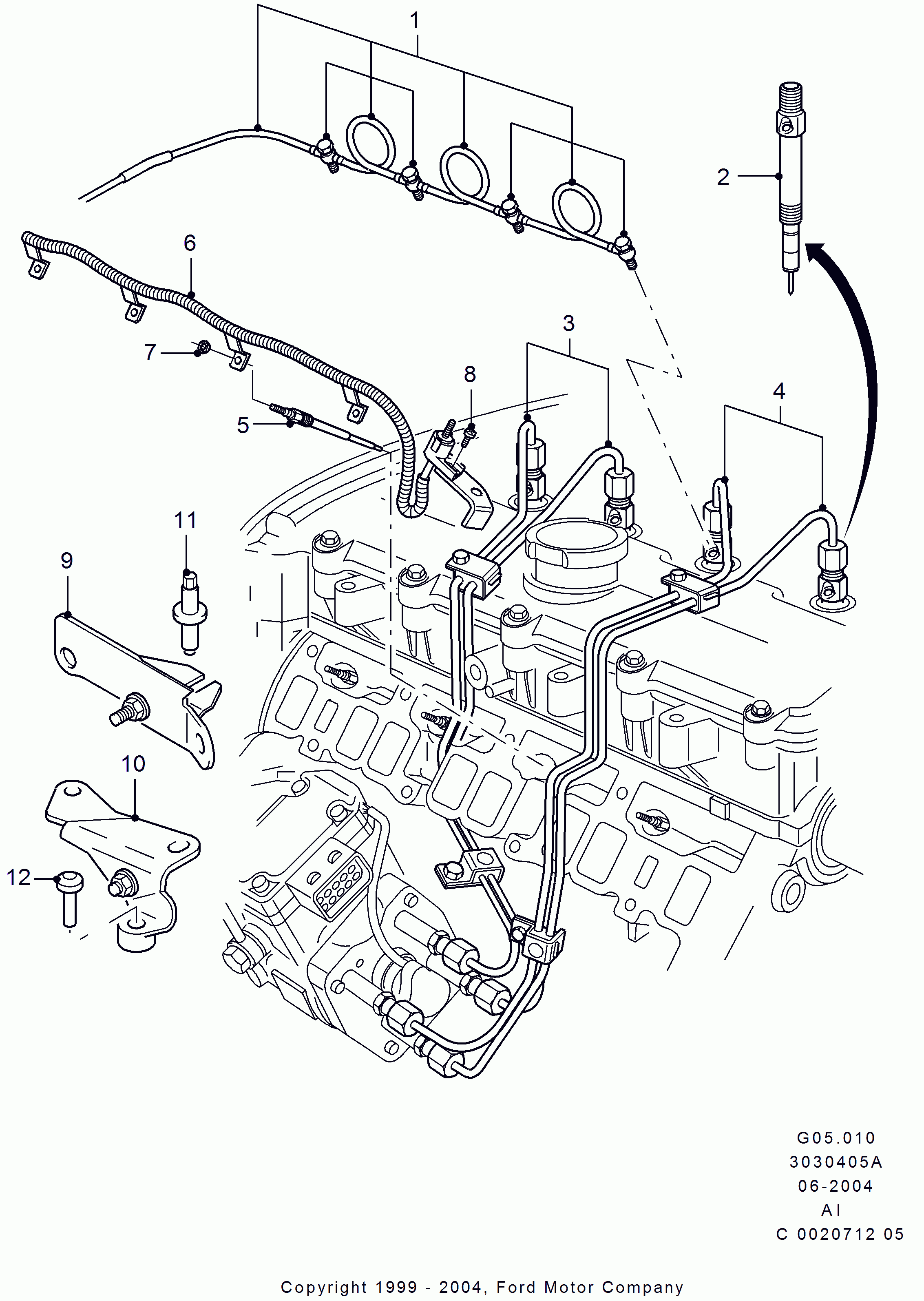 FORD 1 309 471 - Vzigalne svecke parts5.com