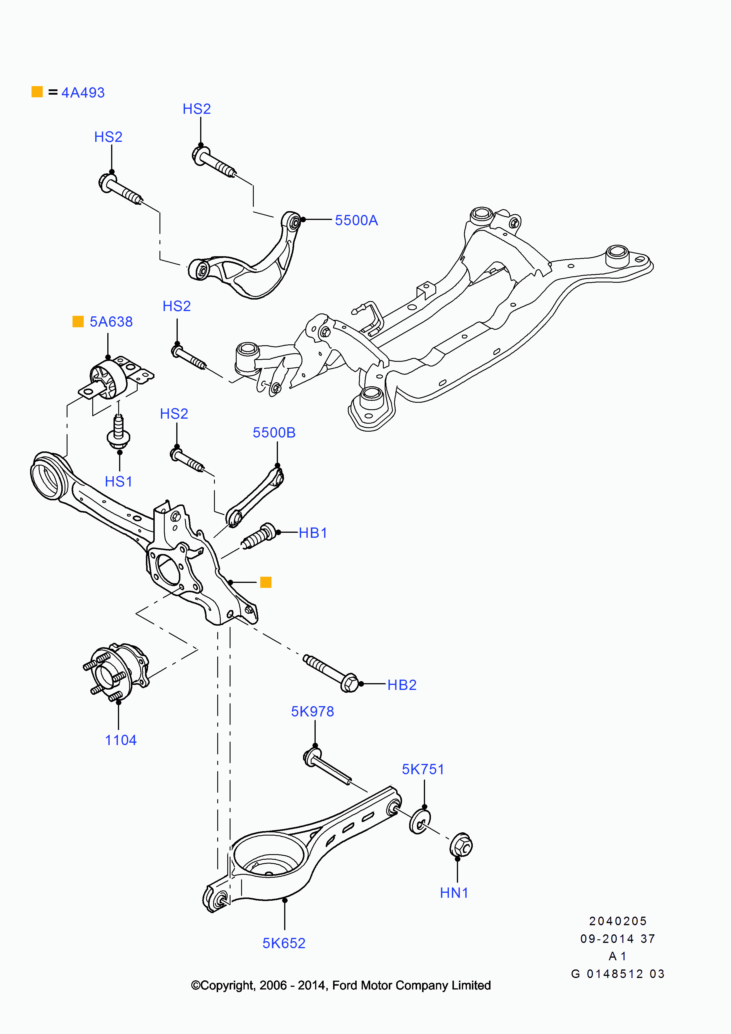 FORD 1865033 - Puks parts5.com