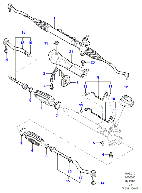 FORD 1 234 259 - Cap de bara parts5.com