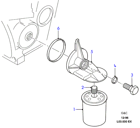 FORD 5092555 - Oil Filter parts5.com