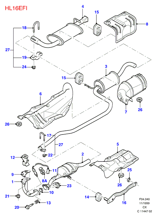 FORD 1 503 666 - Rohrverbinder, Abgasanlage parts5.com