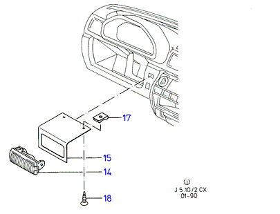 FORD 6 079 730 - Žárovka, osvětlení přístrojů parts5.com