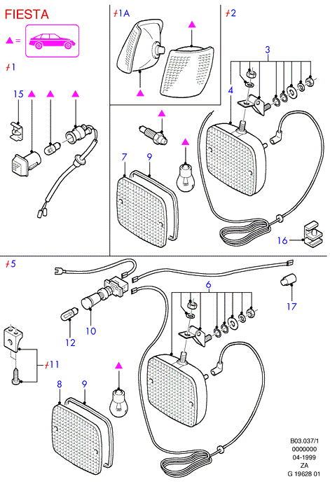 FORD 1 467 659 - Hõõgpirn,instrumentide valgustus parts5.com