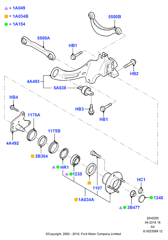 FORD 1061659* - Track Control Arm parts5.com