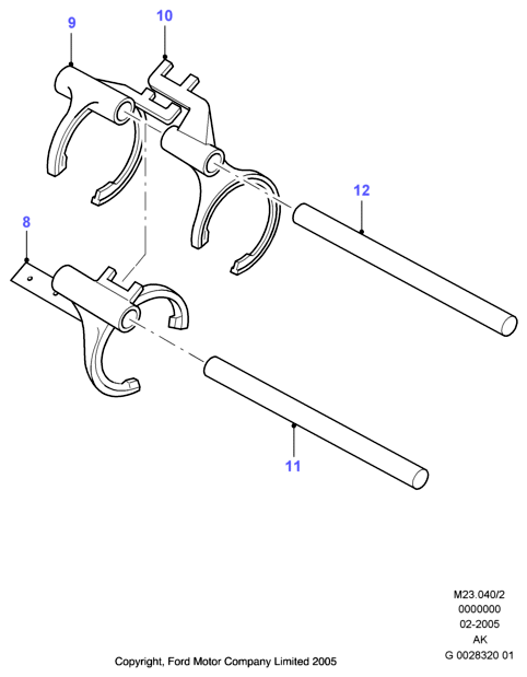 FORD 1 803 502 - Prekidač, rikverc svetlo parts5.com