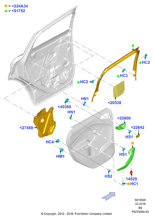 New Holland 5162255 - Tiivisterengas, olka-akseli parts5.com