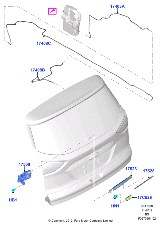 FORD 5101217 - Lamela stergator parts5.com