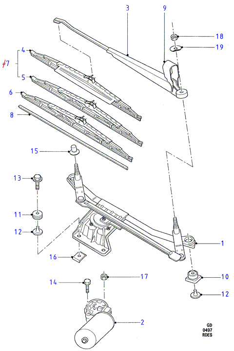 FORD 1148900 - Klaasipuhastaja kumm parts5.com