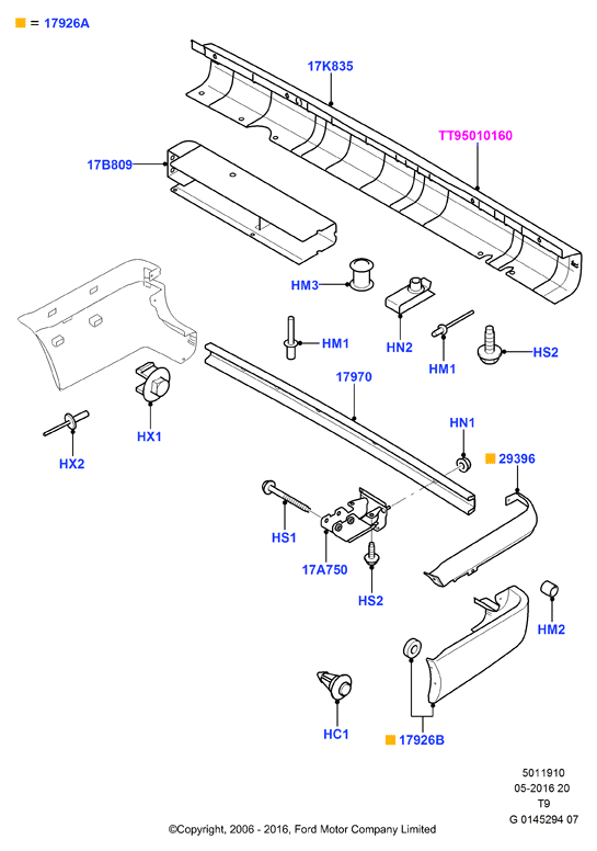 FORD 1370975 - Tampon parts5.com