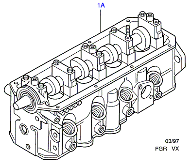 FORD 1 005 262 - Tiiviste, venttiilikoppa parts5.com