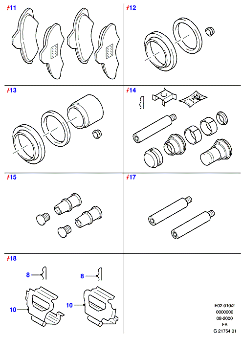 FORD 1 524 589 - Disc frana parts5.com