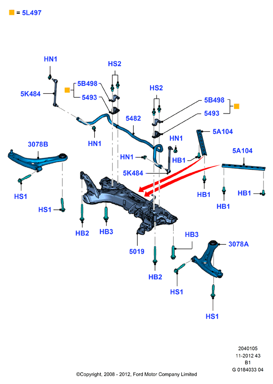 MAZDA 1737309 - Track Control Arm parts5.com