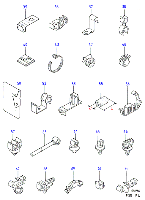 FORD 6192 187 - Filtr paliwa parts5.com