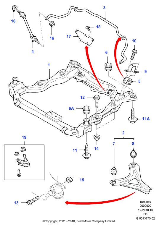 FORD 1679390 - Ball Joint parts5.com