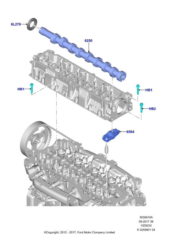 FORD 1685737 - Camshaft parts5.com