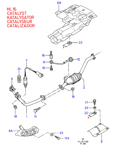 FORD 1 096 822 - Conectores de tubos, sistema de escape parts5.com