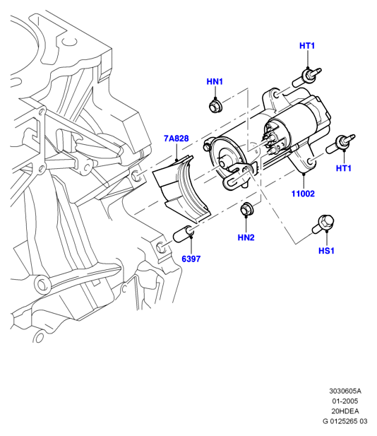 FORD 1 477 482 - Starter parts5.com